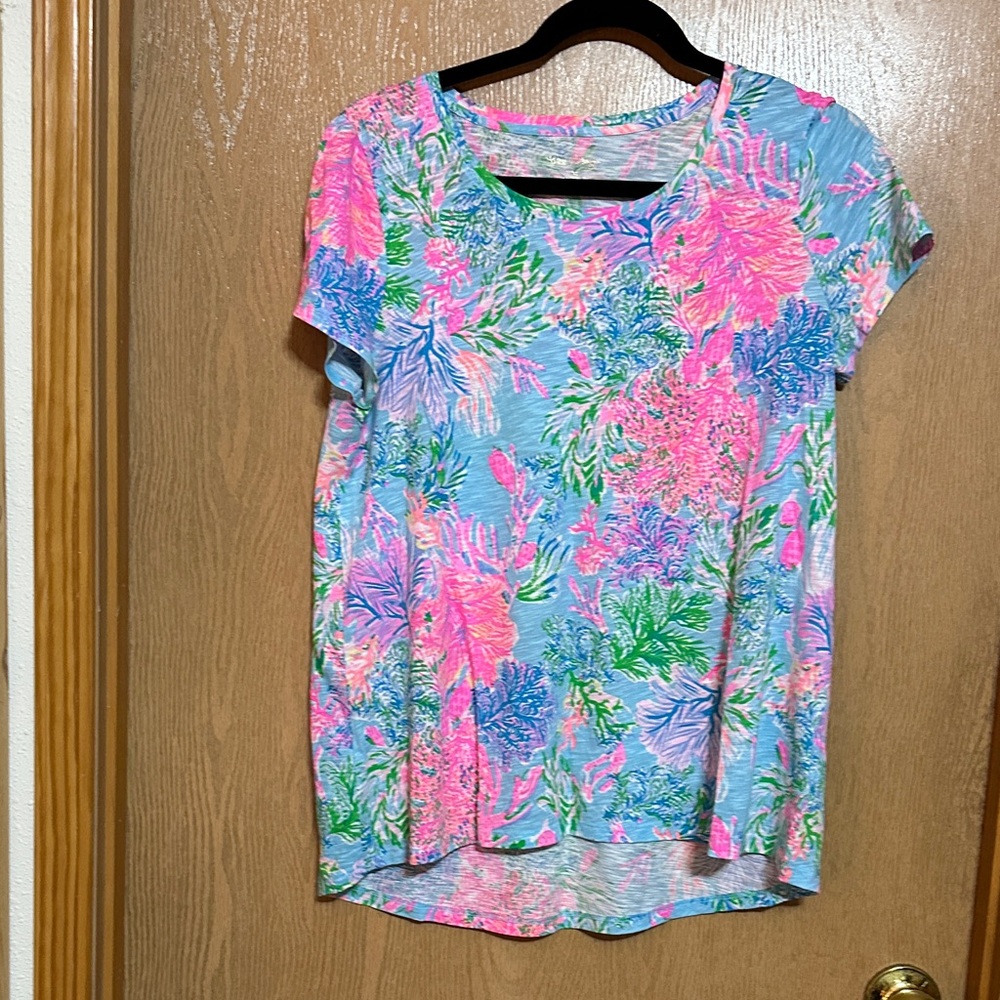 Lilly Pulitzer scoop neck Etta